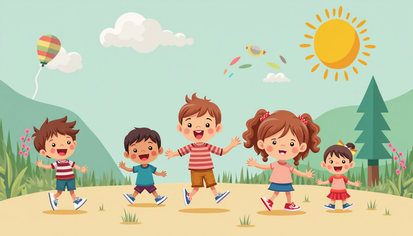 Copii jucându-se într-o creșă modernă din Ploiești, simbolizând ghidul de înscriere și un start bun în viață.